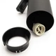 Світильник трековий LUMINARIA TR65 GU10 BLACK 65x150 220V IP20 - зображення 5