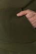 Спорт костюм чоловічий на флісі колір темно-зелений розмір M 190R235 - изображение 5