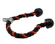 Канат для трицепса Active Point Нейлон 70 см Чорний/Червоний (655484) - зображення 4
