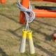 Скакалка PowerPlay 4206 Jump Rope PRO+ Сіро-жовта (2,75m.) - изображение 7