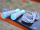 Скакалка PowerPlay 4206 Jump Rope PRO+ Сіро-м'ятна (2,75m.) - изображение 7