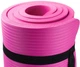 Килимок для йоги та фітнесу Power System PS-4017 NBR Fitness Yoga Mat Plus Pink (180х61х1) - изображение 4