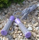 Скакалка PowerPlay 4206 Jump Rope PRO+ Сіро-фіолетова (2,75m.) - зображення 4