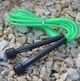 Скакалка PowerPlay 4201 Basic Jump Rope Зелена (2,8m.) - изображение 4