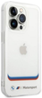 Etui plecki BMW Transparent Center do Apple iPhone 14 Pro Max White (3666339067830) - obraz 1