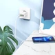 Сетевое зарядное устройство Borofone BA79A 3 USB/ Type-C белое + кабель Type-C to Lightning - изображение 6