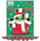 Адвент календар 2023 Star Wars Mandalorian Christmas Advent Calendar with Chocolate 50г - зображення 1