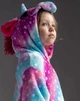 Пижама кигуруми детская Kigurumi Единорог розовый со звездами для девочки размер на рост 130-140 см (200541) - изображение 4