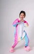 Пижама кигуруми Kigurumi Единорог для девочек Радужный розовый на рост 145-155 см (200341) - изображение 4