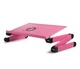 Столик подставка для ноутбука с USB HUB и кулером UFT T59 Pink - изображение 3