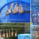 Подвесная сетка противень для сушки рыбы, фруктов, овощей, ягод 3-х ярусная NAZIM из нейлоновой сетки на молнии для дома и улицы 65 х 50 см - изображение 9