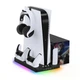 Зарядная док-станция с охлаждением и RGB подсветкой для PS5 Digital / PS5 Disc edition - изображение 1