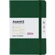 Ежедневник 2024 А5 Axent Partner Soft Diamond 8818-24-A - изумрудный - изображение 1