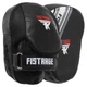 Лапа изогнутая (2шт) Zelart Fistrage Pro Series Advanced 8278 размер 25х20х10см Black-White - изображение 1