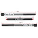 Палка гимнастическая бодибар трехсекционный Zelart Body Bar 9994-9 вес 9кг Black-White - изображение 6