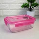 Харчовий судок прямокутний з товстого скла Luminarc Pure Box" 1970 мл (P4591) - зображення 2