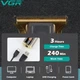 Триммер для бороды и усов с Led-дисплеем VGR V-073 со сменными насадками 1-4 мм - изображение 6