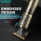 Триммер для бороды и усов с Led-дисплеем VGR V-073 со сменными насадками 1-4 мм - изображение 7