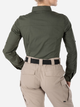 Тактическая рубашка 5.11 Tactical Women’S Stryke Long Sleeve Shirt 62404-190 XS Tdu Green (2000980564828) - изображение 2