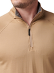 Тактический лонгслив 5.11 Tactical Stratos 1/4 Zip 72235-120 M Coyote (2000980557875) - изображение 6