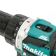 Шурупокрут-дриль акумуляторний Makita DDF484RTE (54 Нм, 1.5-13 мм, BL, LXT) - зображення 5