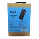 Повербанк/Power bank/УМБ 20000 mAh Viva V20 Чорний - зображення 4