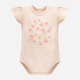 Боді для малюка Pinokio Summer Garden Bodysuit Shortsleeve 68-74 см Beige-Flowers (5901033300639) - зображення 1