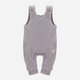 Напівкомбінезон дитячий Pinokio Hello Dungarees 56 см Grey (5901033291944) - зображення 1