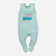 Дитячі повзунки для новонароджених Pinokio Orange Flip Sleepsuit 56 см Green (5901033308604) - зображення 1