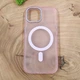 Чохол Baseus Smoke case Matte з MagSafe для iPhone 15 Pink - зображення 1