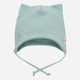 Чепчик Pinokio Orange Flip Bonnet Cat's Ears 36-38 см Green (5901033307638) - зображення 1