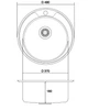Кухонная мойка Romzha Sorin Satin RO47127 - изображение 2