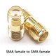 SMA перехідник з SMA female на SMA female без штирків з 2-х сторін (100852) - зображення 3