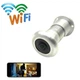 Видеоглазок wifi c датчиком движения, подсветкой и записью HQCam 405B, 2 Мп, серебристый (100603) - изображение 1