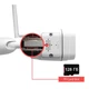 Wifi камера видеонаблюдения беспроводная уличная 2 Мп, HD 1080P Zlink Q57, приложение CamHI (100801) - изображение 6