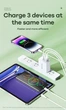 Зарядний пристрій Remax 40W (USB-C+2хUSB-A) white - зображення 4