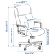 Крісло офісне, бежеве IKEA MILLBERGET 704.893.89 - зображення 13