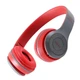 Бездротові навушники Wireless P47 SD + Bluetooth 5.0+EDR MP3 плеєр Red - изображение 5