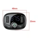 Автомобильный FM-трансмиттер (FM-модулятор) Baseus T-Complex Black (S-09) Bluetooth MP3 c функцией зарядного устройства 2-USB (3.4А) и вольтметром, декор чёрный (CCALL-TM01) - изображение 8