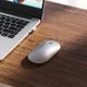 Комп'ютерна мишка Xiaomi Mijia Mi Elegant Mouse Wireless Bluetooth (XMWS001TM/HLK4036CN) Metallic Edition Silver - зображення 3