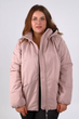 Демісезонна жіноча куртка Finn Flare FBC16002-812 Plus Size рожева 3XL - зображення 2