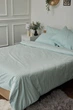Комплект постільної білизни Moon&Star Сімейний 160х220х2 см Stripe Mint Satin Stripe (MS-820000621) - зображення 5