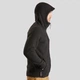 Кофта чоловіча QUECHUA SH100 U-WARM флісова для зимового туризму чорна - S - изображение 2
