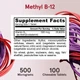 Метил B-12 Jarrow Formulas, Methyl B-12, Cherry Flavor, 500 мкг, 100 таблеток - изображение 3