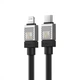 Кабель для швидкого заряджання телефону Baseus CoolPlay Series Type-C to Lightning |2m, 5A, 20W, PD| Чорний - зображення 3