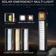 Аварійний Переносний Світлодіодний Акумуляторний LED Ліхтар Topwell HEL-6866T |48 LED, COB, IP20, USB| Чорний - зображення 2