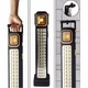 Аварійний Переносний Світлодіодний Акумуляторний LED Ліхтар Topwell HEL-6866T |48 LED, COB, IP20, USB| Чорний - зображення 7