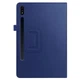 Чехол Deexe Folder Style для Samsung Galaxy Tab S7 Plus (T970/975) / S8 Plus (T800/806) - Dark Blue - изображение 2