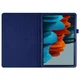 Чехол Deexe Folder Style для Samsung Galaxy Tab S7 Plus (T970/975) / S8 Plus (T800/806) - Dark Blue - изображение 5