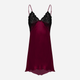 Koszula nocna DKaren Slip Evelyn 2XL Crimson (5902686575849) - obraz 1